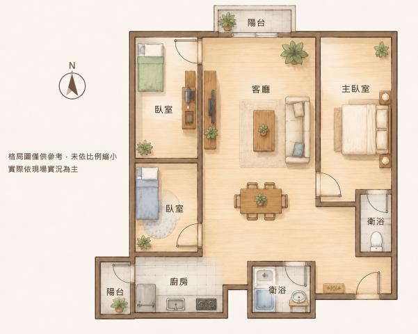 南屯華廈-1